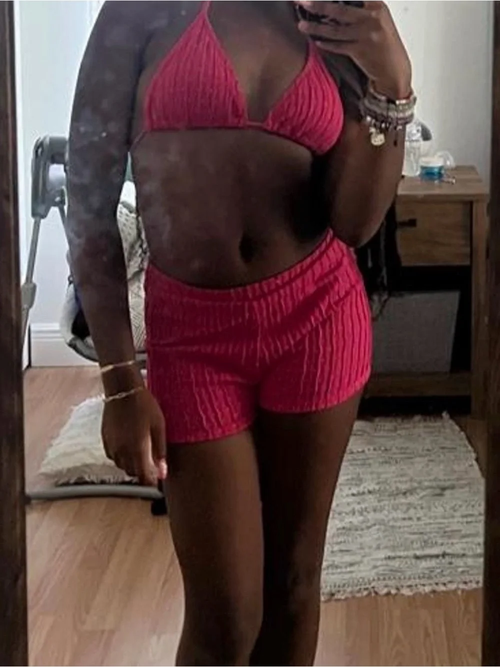 📢BUNDLE ALERT📢 Ribbed Knit 2-Piece Bikini Short Sets | 5 Colors | Pick Your Colo